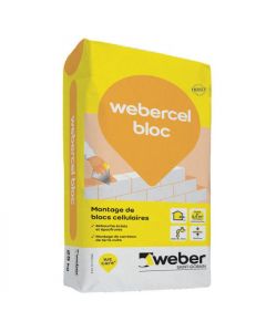 WEBERCEL BLOC GRIS 25KGS